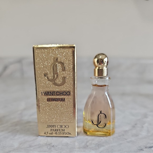 Jimmy Choo Other - Jimmy Choo I Want Choo Le Parfum 4.5 mL/0.15 fl Oz Mini Dabber Splash NIB